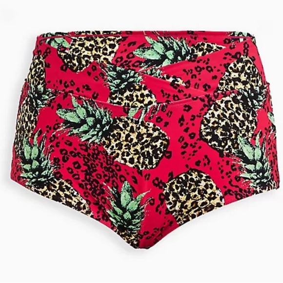 Torrid HIGH WAIST WRAP RISE SWIM BOTTOM size 4X - Picture 4 of 4